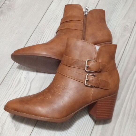 (S-3605)  Piepiebuy Western Boots Sz 8 - Picture 4 of 11